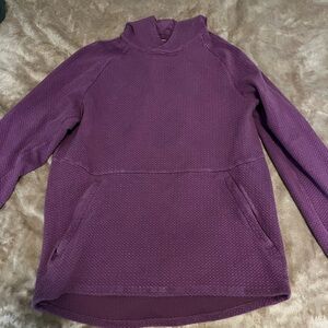 Purple Lululemon At Ease Hoodie